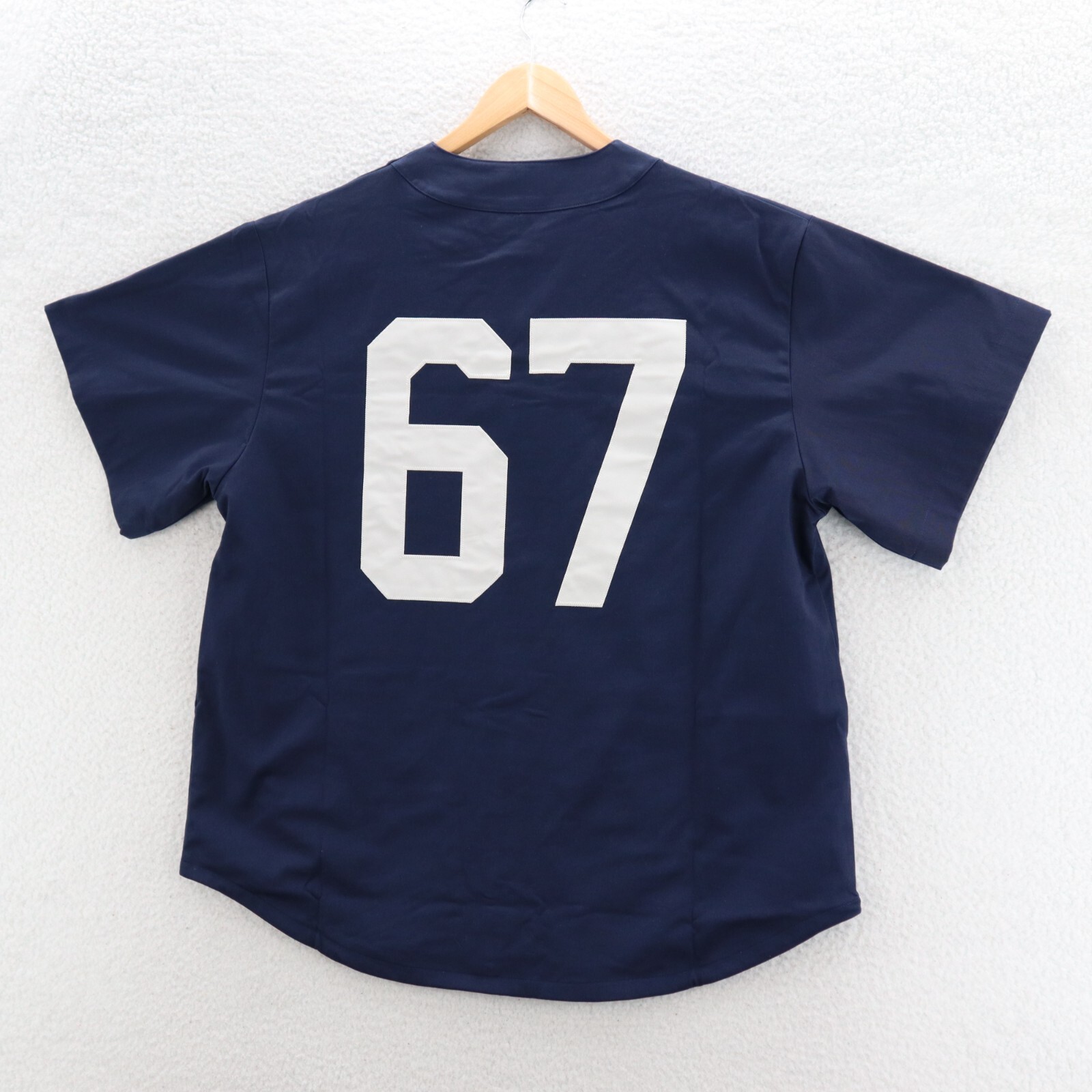 Jordan Howard University Baseball Top Mens Large Navy Blue Loose Fit FJ9331-419