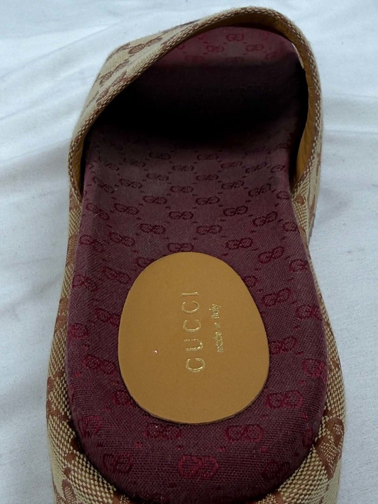 Women’s Size 8.5 Gucci Angelina Platform Sandals SPB-JB 367143