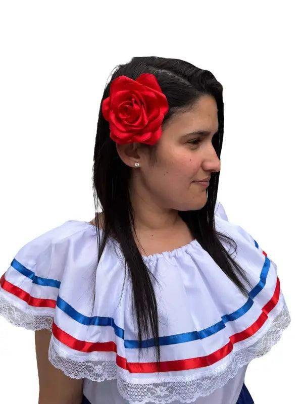 Dominican Republic Traditional Women Fiesta Dress