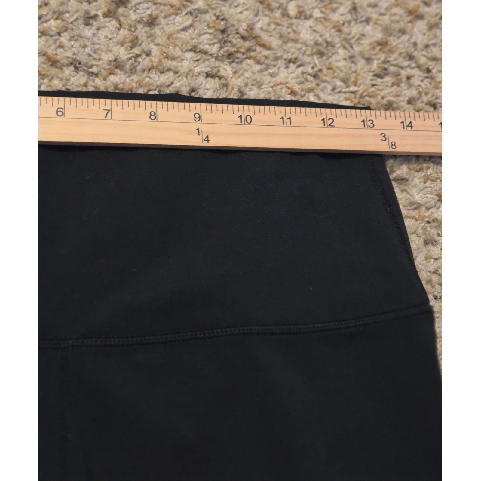 Yogalicious Lux Everyday 5″ Super Hi Rise Shorts Women’s Size Large Black