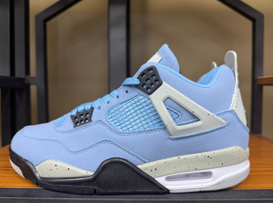 Jordan 4 Retro University Blue Men’s US Size 7-12