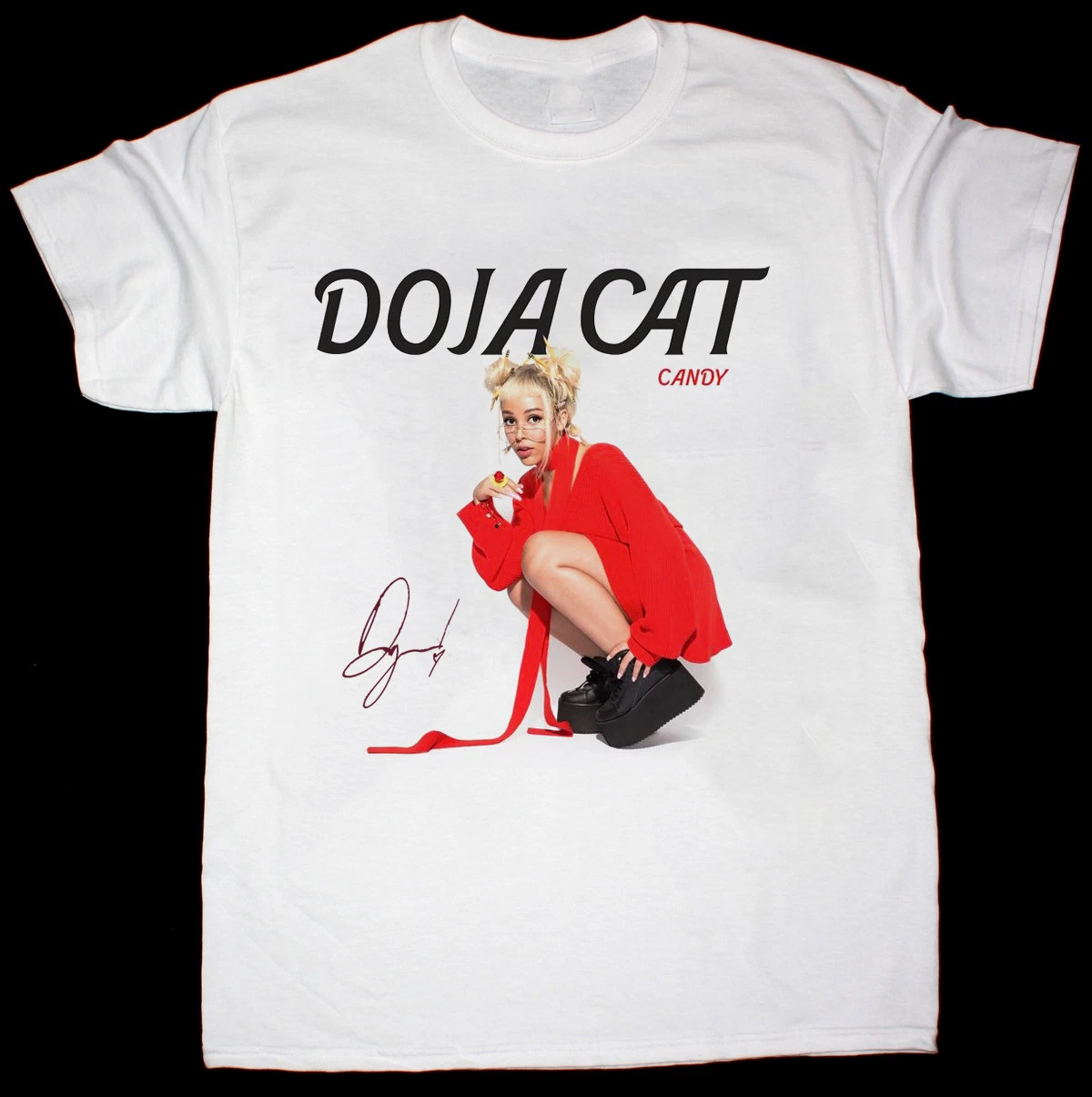 Rare Doja Cat‎ Rapper White Women Mens Tee Shirt Full Size S-5XL BO556