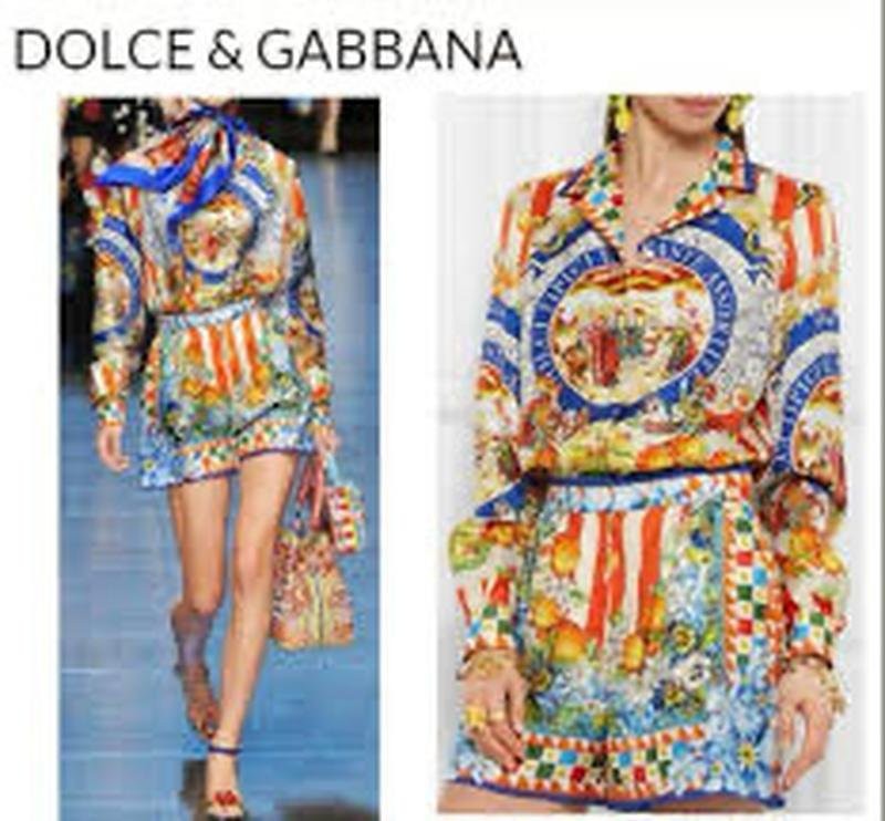 Women Dolce & Gabbana Suit Red Artificial Silk 32 #3DVP