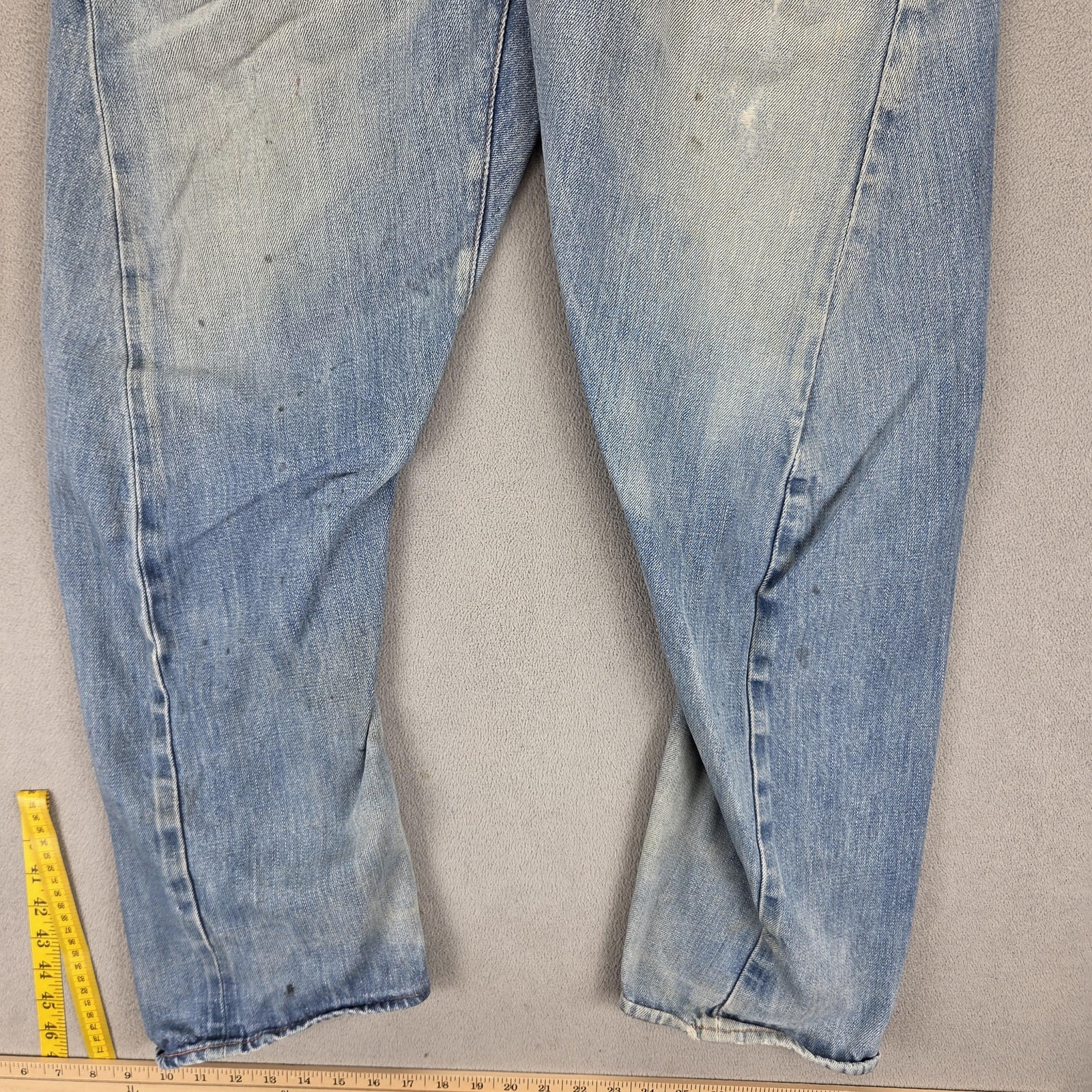 Vintage Levis Engineered Jeans Mens 32×32 Blue Twisted Light Wash Zip Fly