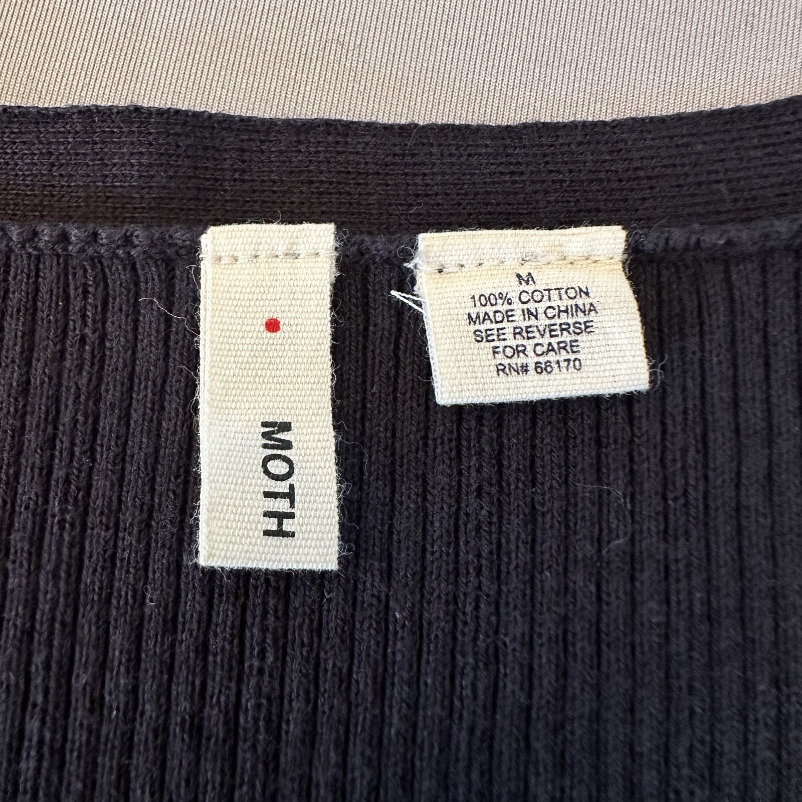 Moth Sweater Dress Womens Medium Batwing Dolman Sleeve Knit Pullover