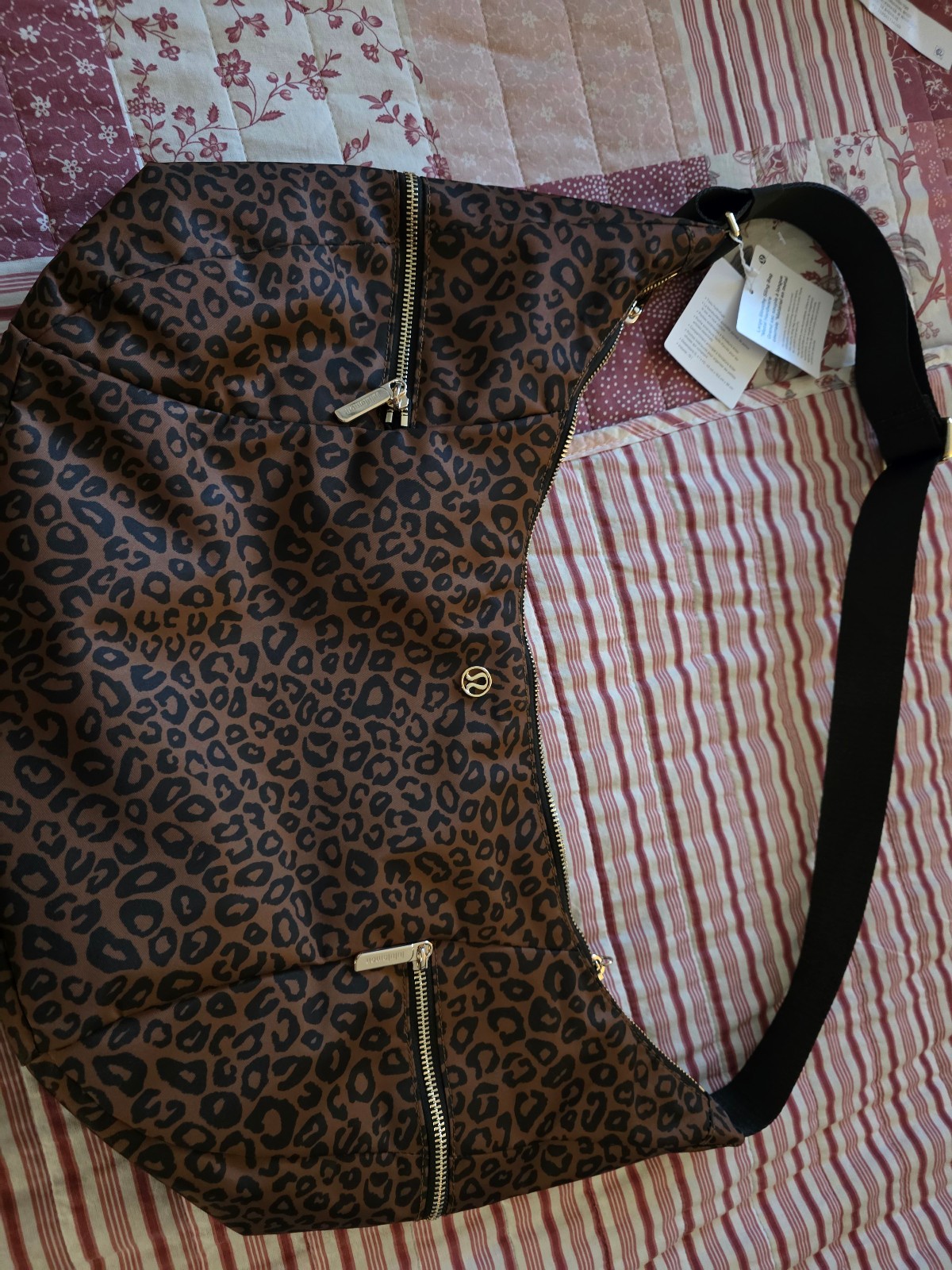 Lululemon Large Slouchy Sling Bag 13L with Metal Hardware