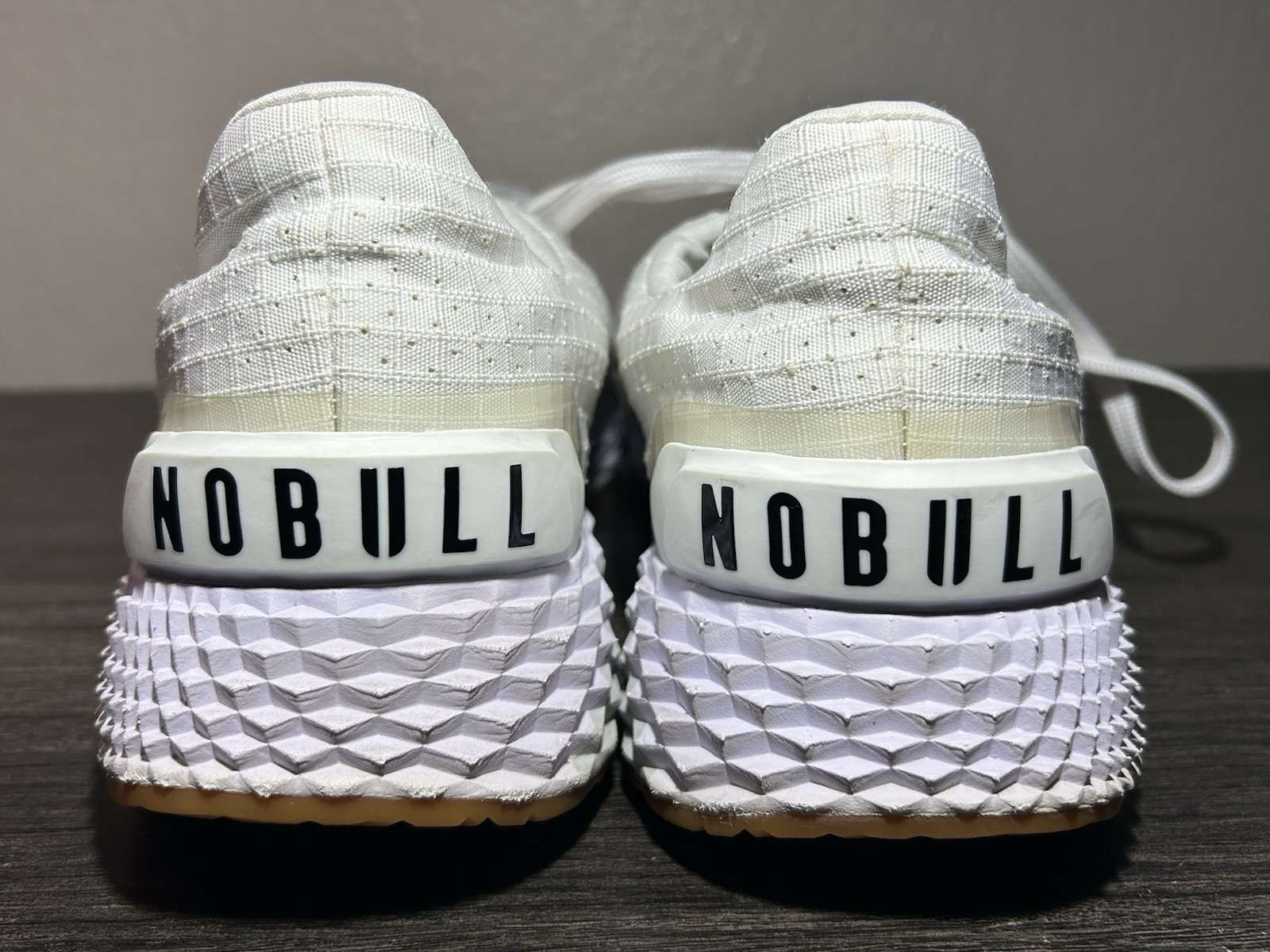 Nobull All Day Ripstop Runner Mens 12/Womens 13.5 Running Training Shoes White