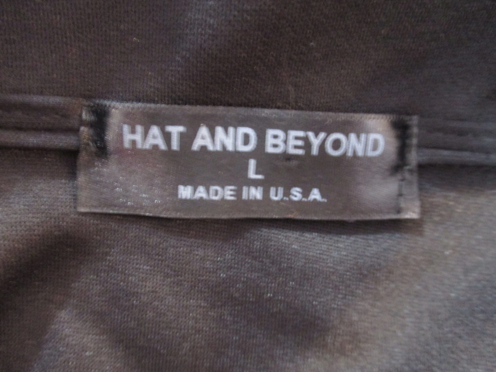 Hat And Beyond Retro Stripe Track Jacket Size Large Made in USA