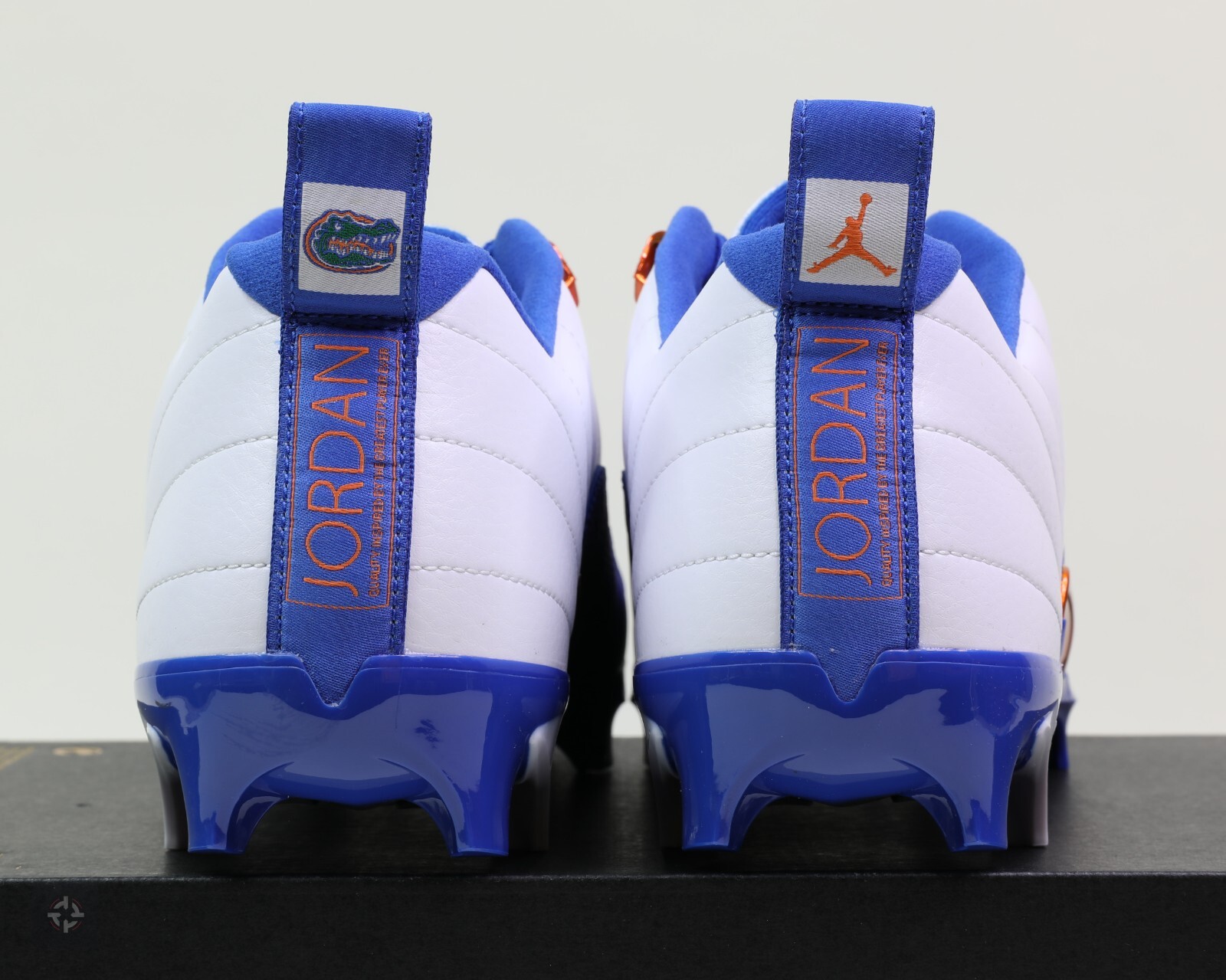 Nike Jordan 12 Low Alpha Menace Florida Gators Football Cleats Mens Size 10.5-13