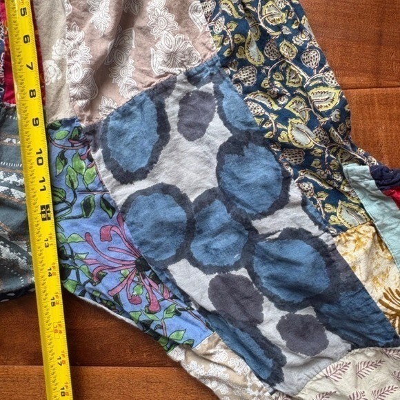 Jack Pot New York Patchwork Pants, Women One Size Multicolor