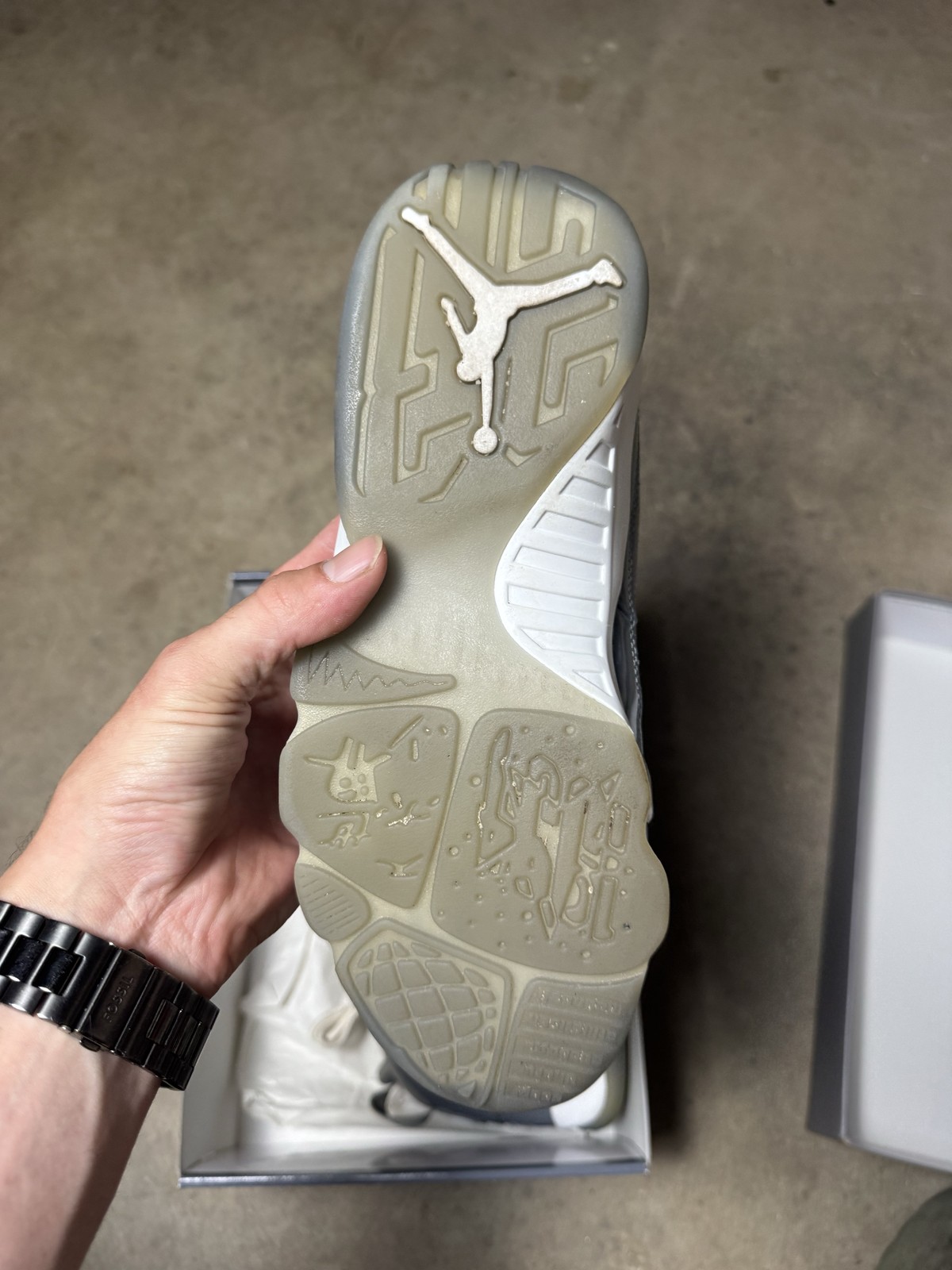 Size 8M/9.5W – Jordan 9 Retro Cool Grey (2025) HV4794-011 Pre-Owned