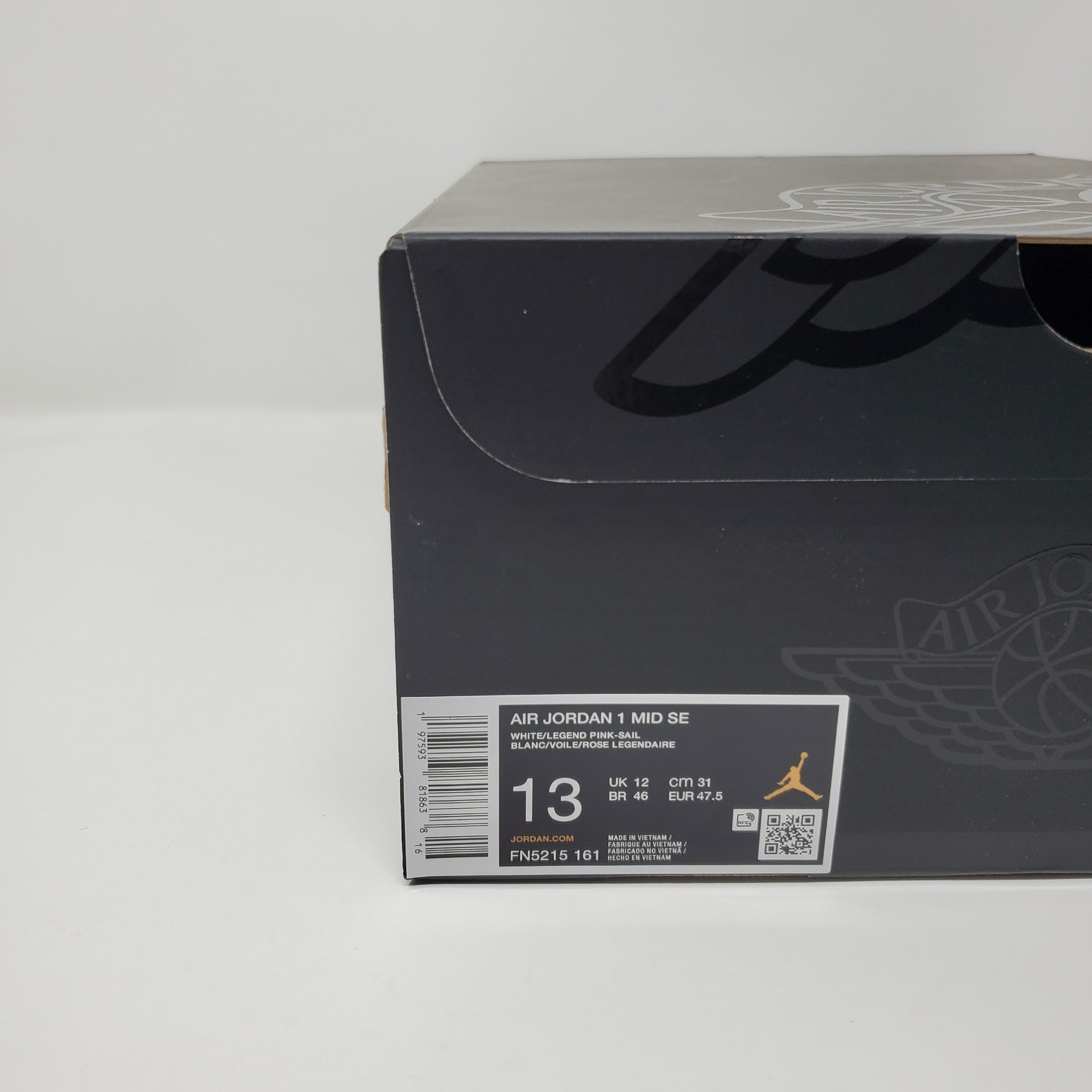 Nike Air Jordan 1 Mid SE Legend Pink Sail FN5215-161 Men’s Size 13