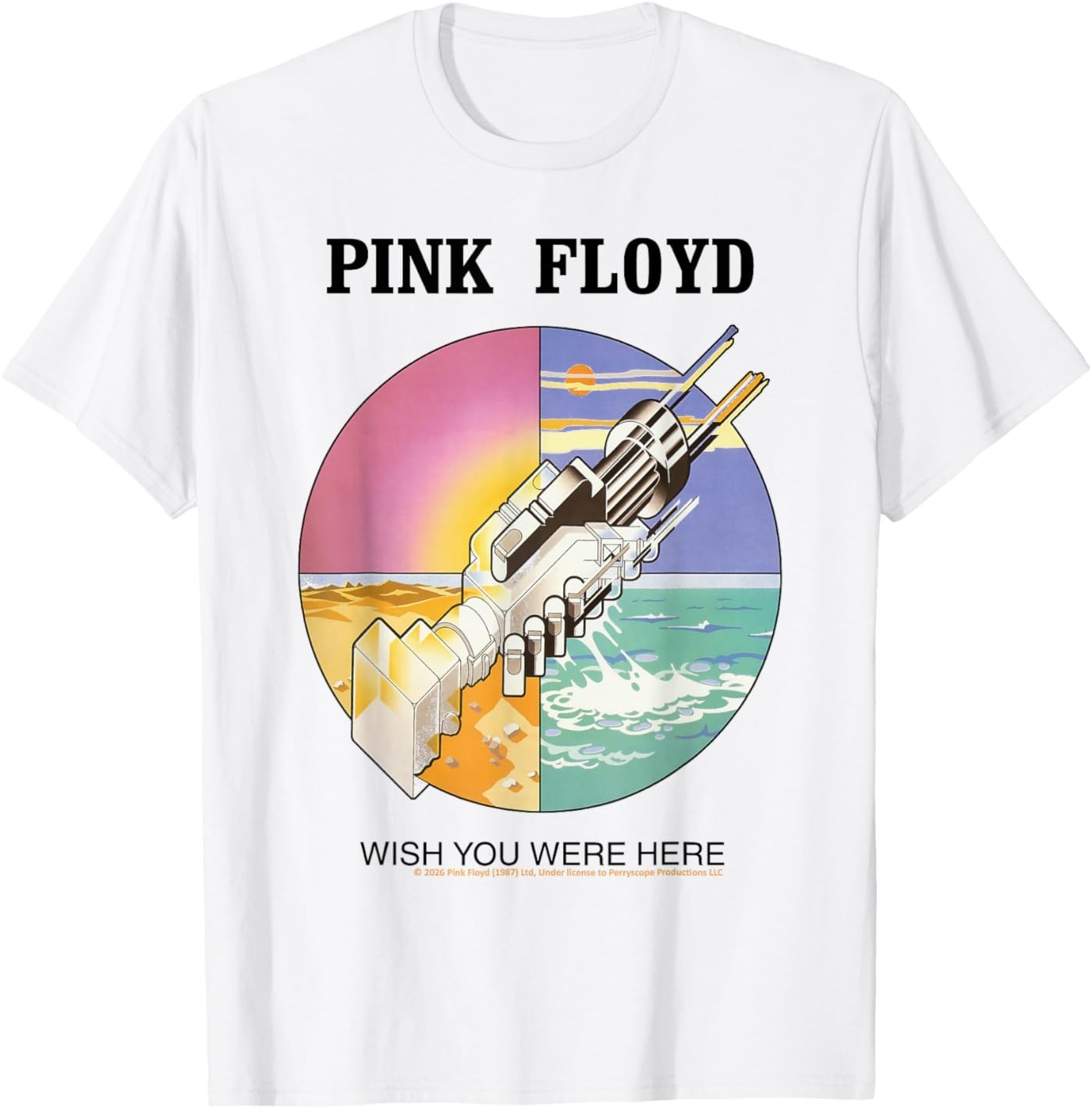 Pink Floyd Wish You were Here Classic Album T-Shirt