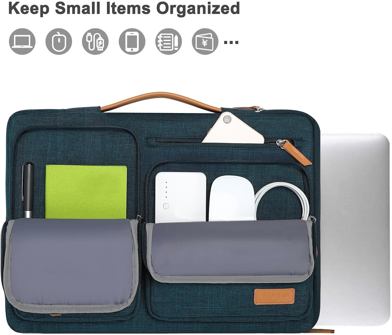 Laptop Briefcase Bag for MacBook Air Pro 13 13.3 14 15 16 17.3 inch Sleeve Case