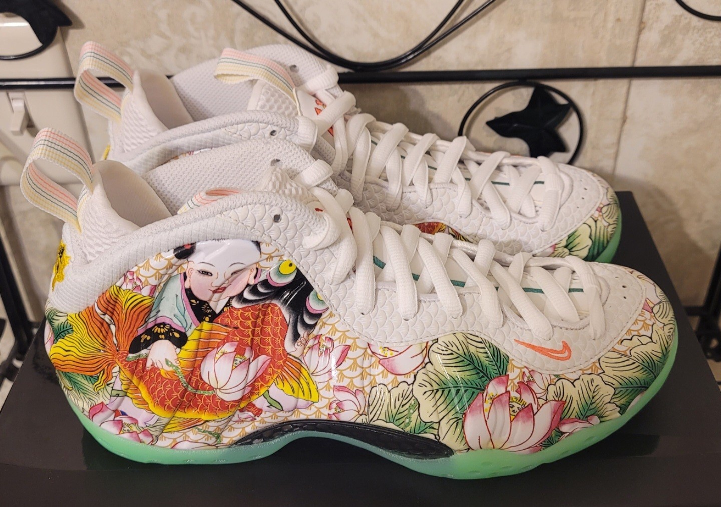 Nike Air Foamposite One Pro Tianjin 2.0 White/Poison Green IR2078-100