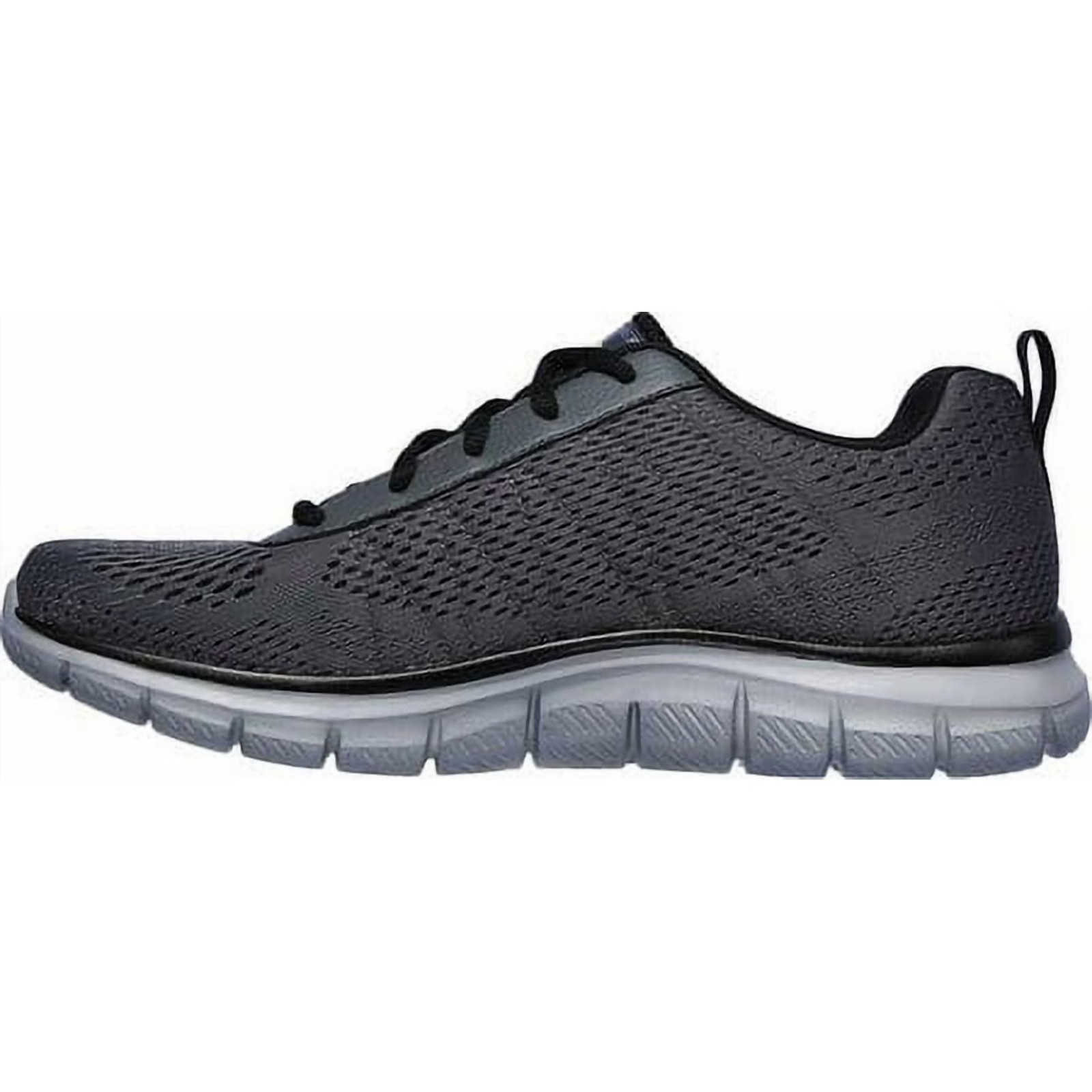 Men’s Skechers Track Moulton Memory Foam Trainer Sneakers Shoes, MEDIUM & WIDE