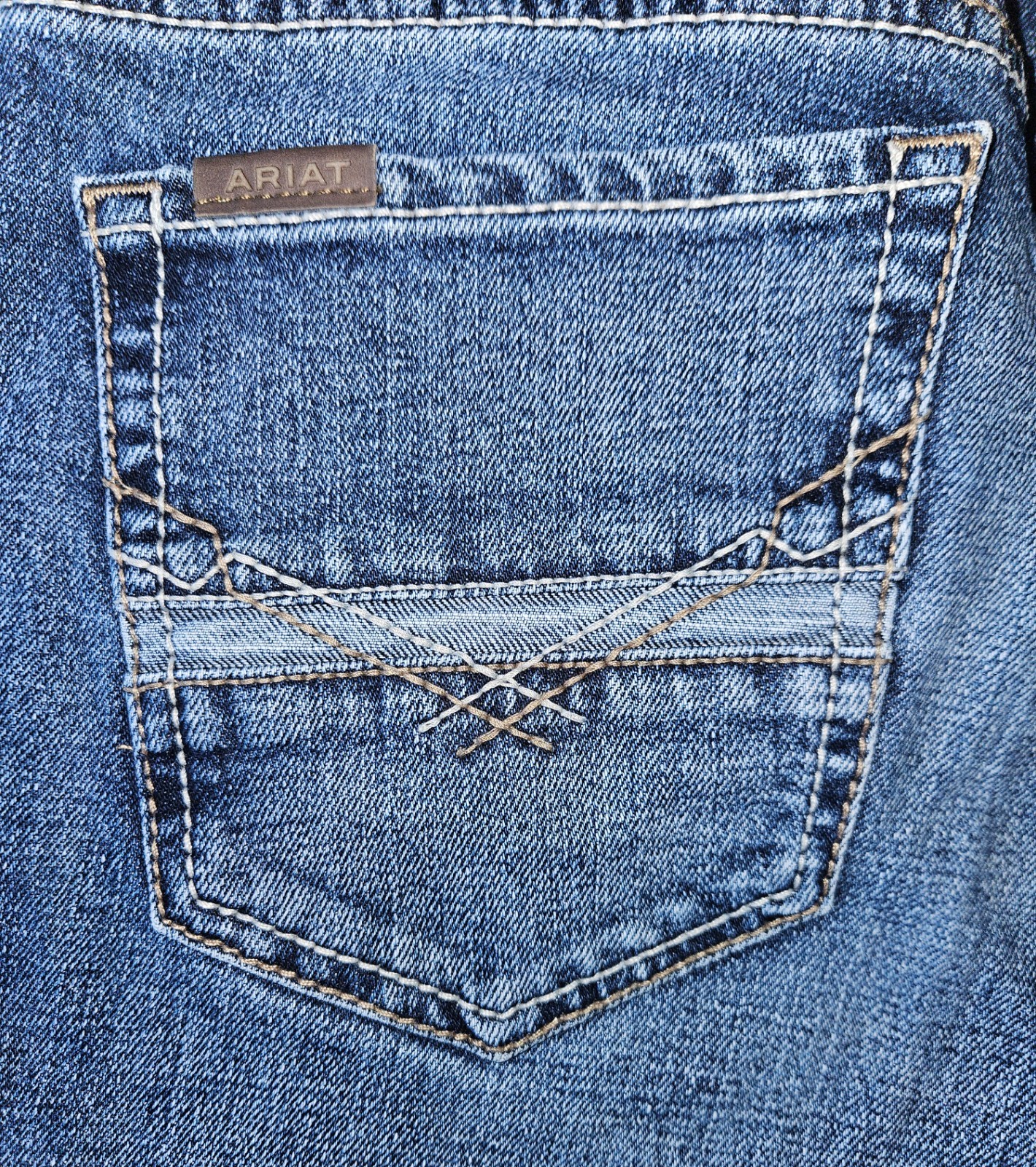 Ariat M7 Slim Straight Jeans Men’s 29×30 Blue Wash Western Rodeo Cowboy Denim