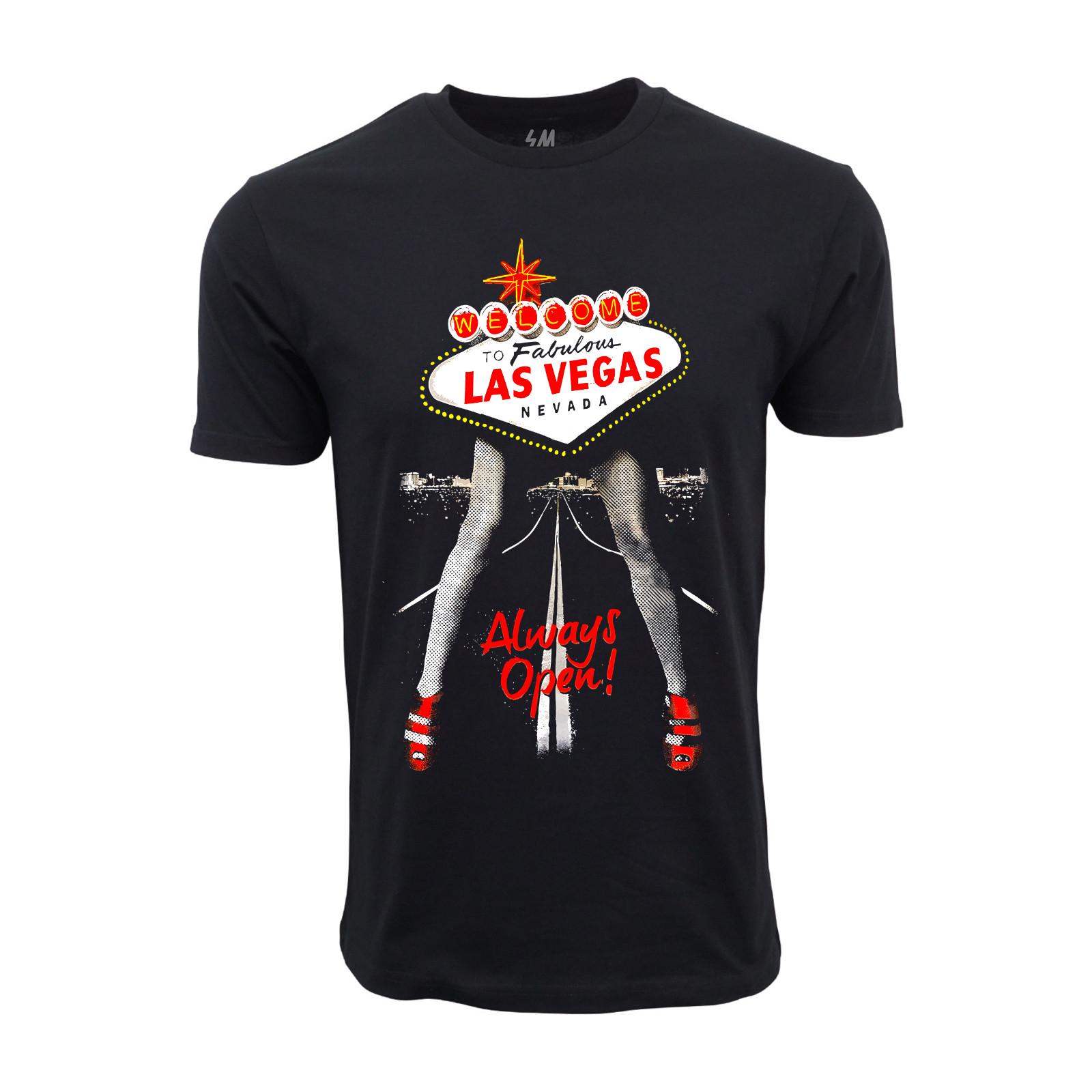 Welcom To Fabulous Las Vegas Always Open Graphic T shirt