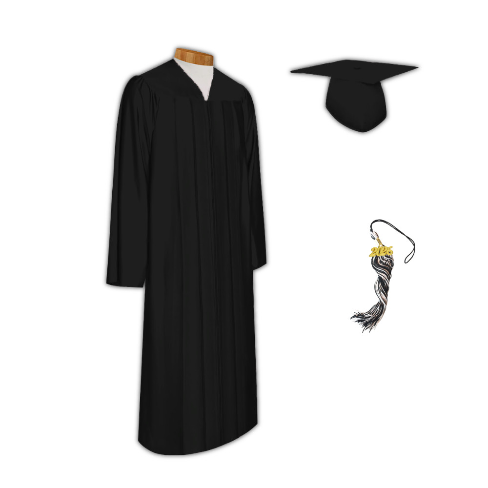2026 Matte Graduation Cap and Gown with Tassel by Grads4Good