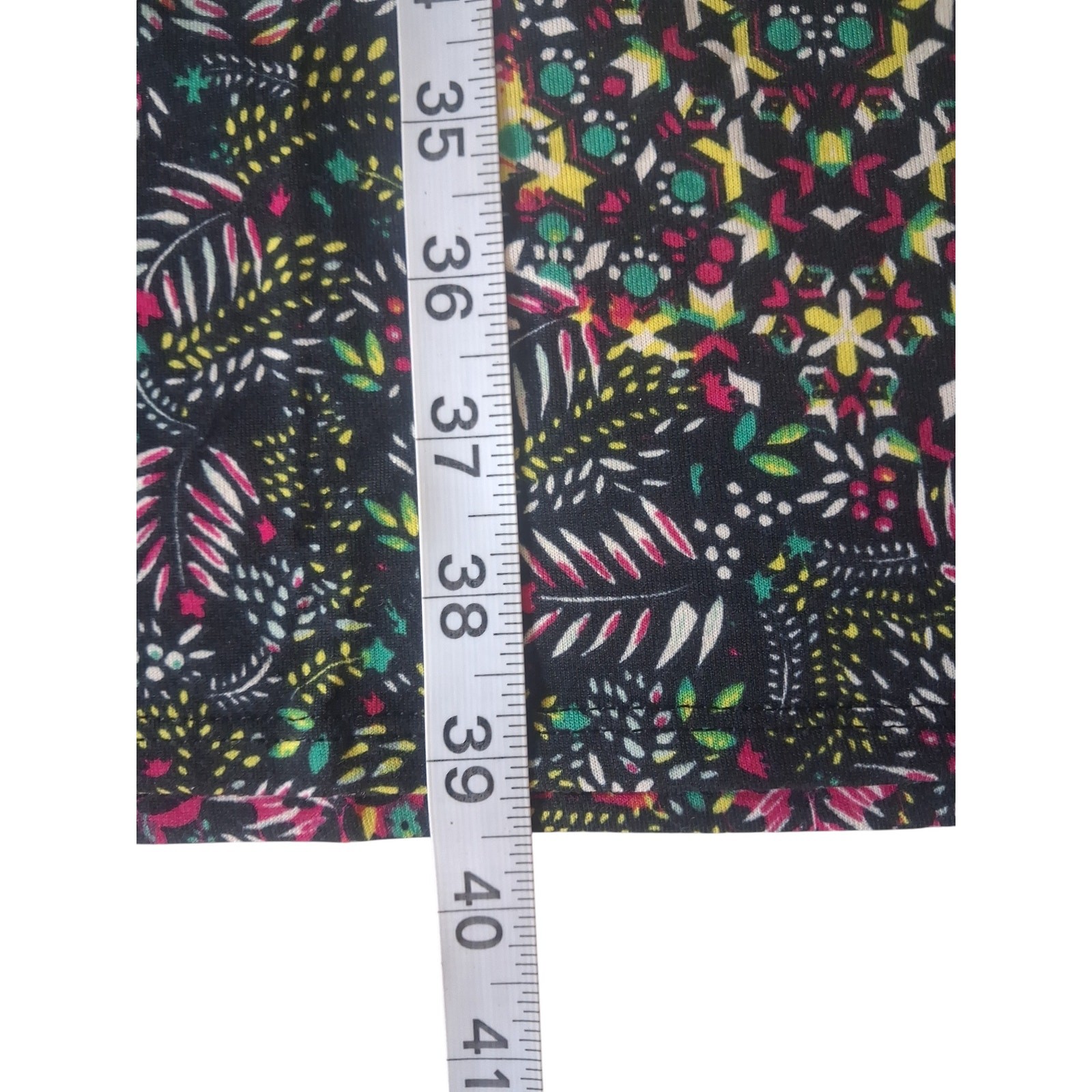 LuLaRoe Julia Dress Multicolor Short Sleeve Form Fitting Midi Womens Size L