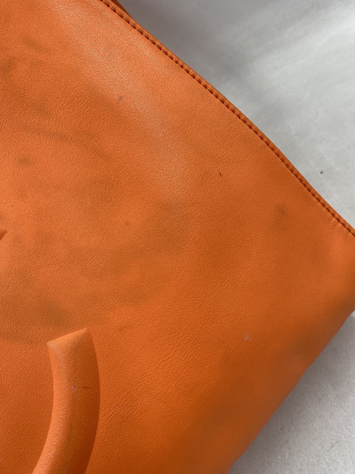 Telfar Orange Medium Tote Bag