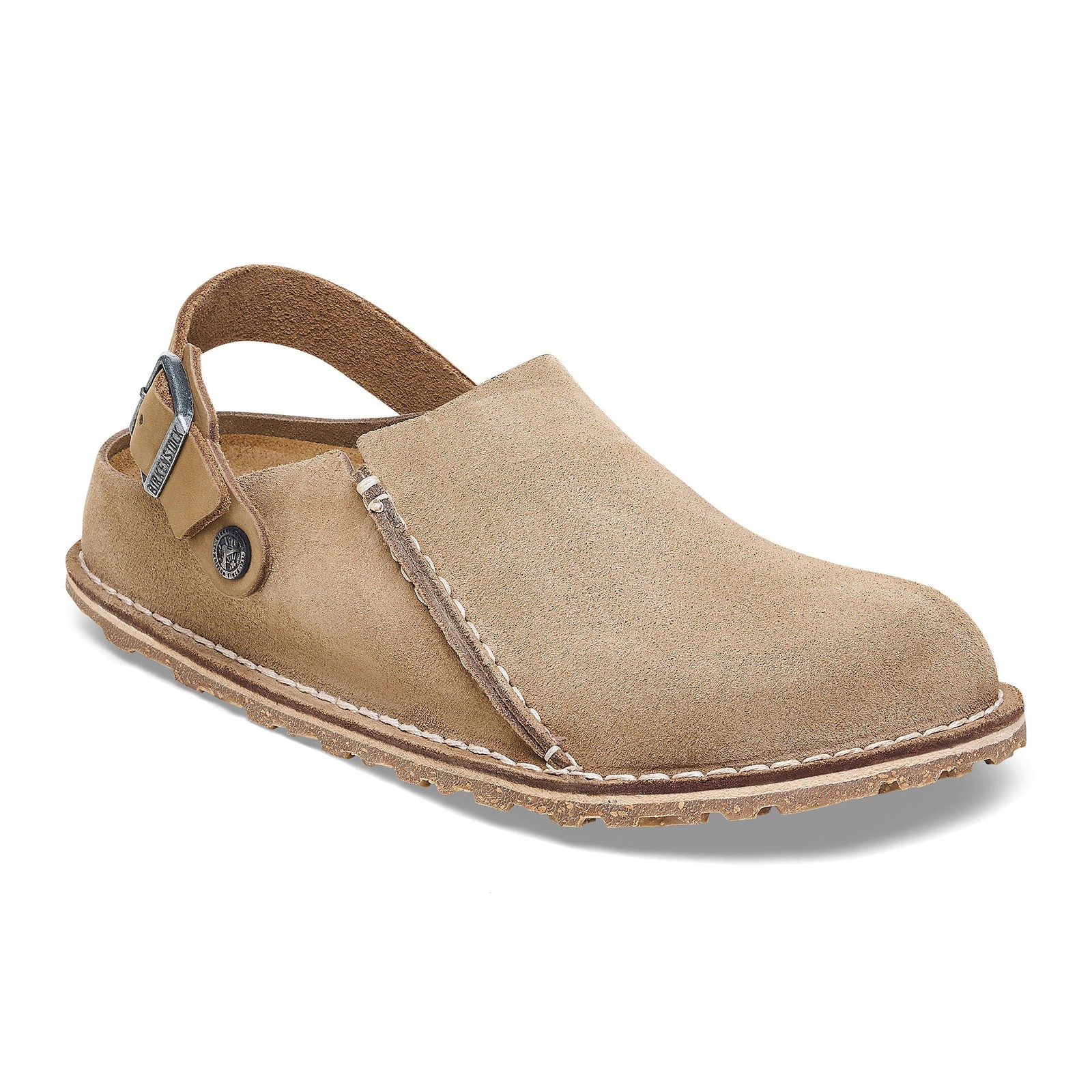 BIRKENSTOCK LUTRY PREMIUM SUEDE SUEDE LEATHER UNISEX CLOGS