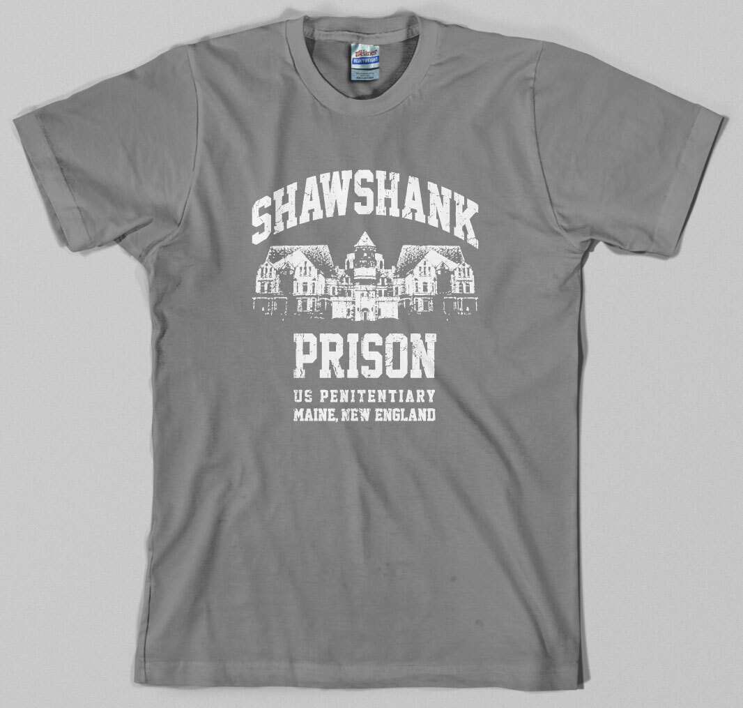 Shawshank Redemption T Shirt prison jail penitentiary rita hayworth stephen king