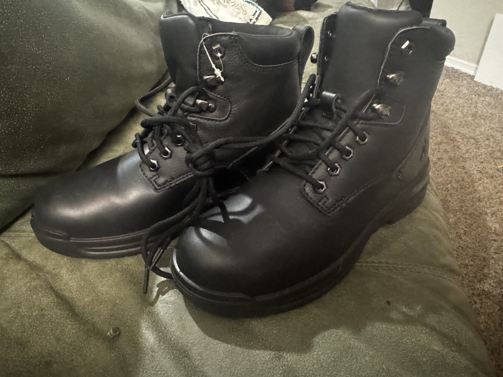 Ace work boots shoes for crews composite toe Unisex work Shoe, Sz 8 M, 9.5 W