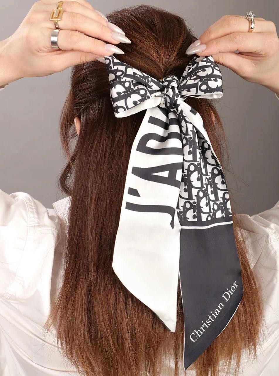Purse scarf accessory printed a wide range of colors, scarf handle ribbon,decor