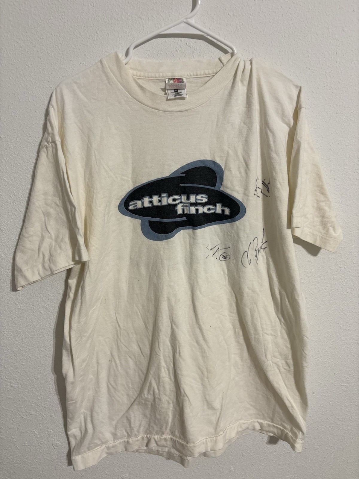 Vintage Atticus Tshirt Size XL Blink 182 Single Stitch See Pics For Flaws