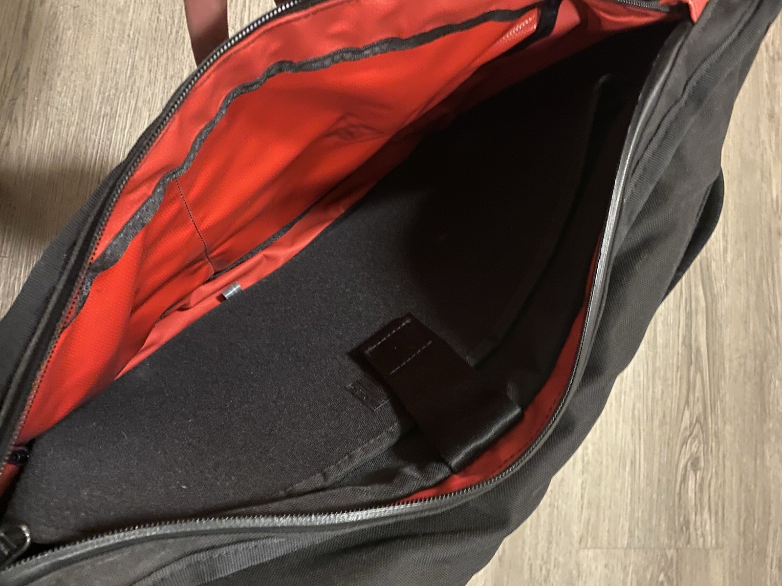 Chrome Backpack Nylon Rubber Waterproof Bike Bicycle Messenger Roll Top Bag