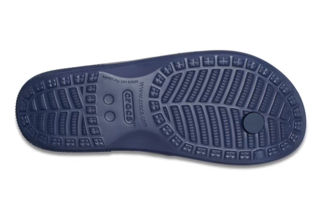 Crocs Men and Women’s Baya II Flip White Black Navy 208192