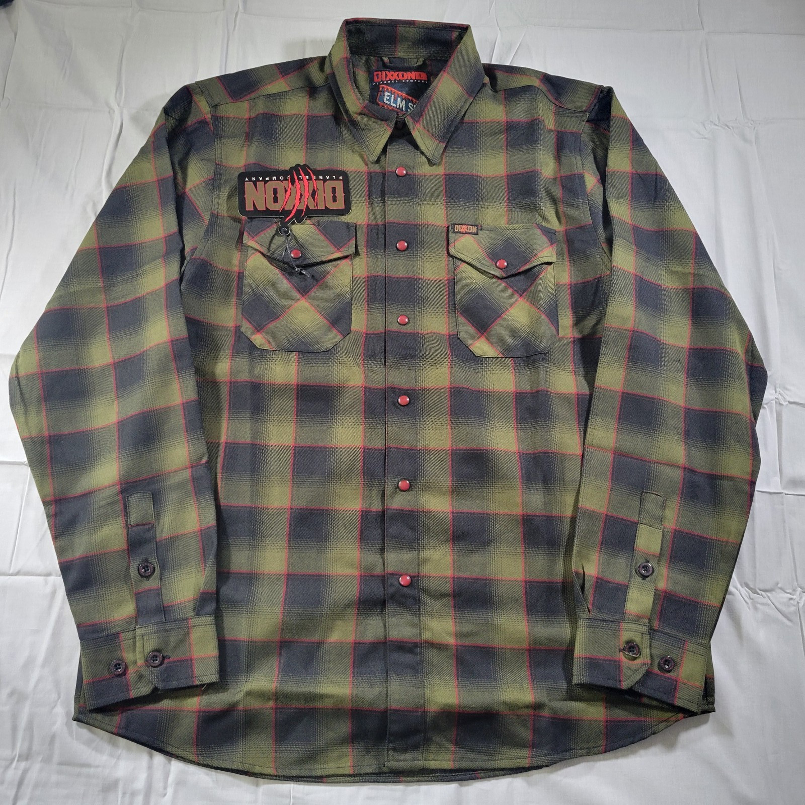 Dixxon Mens Flannel Elm Street 2.0 Size Large