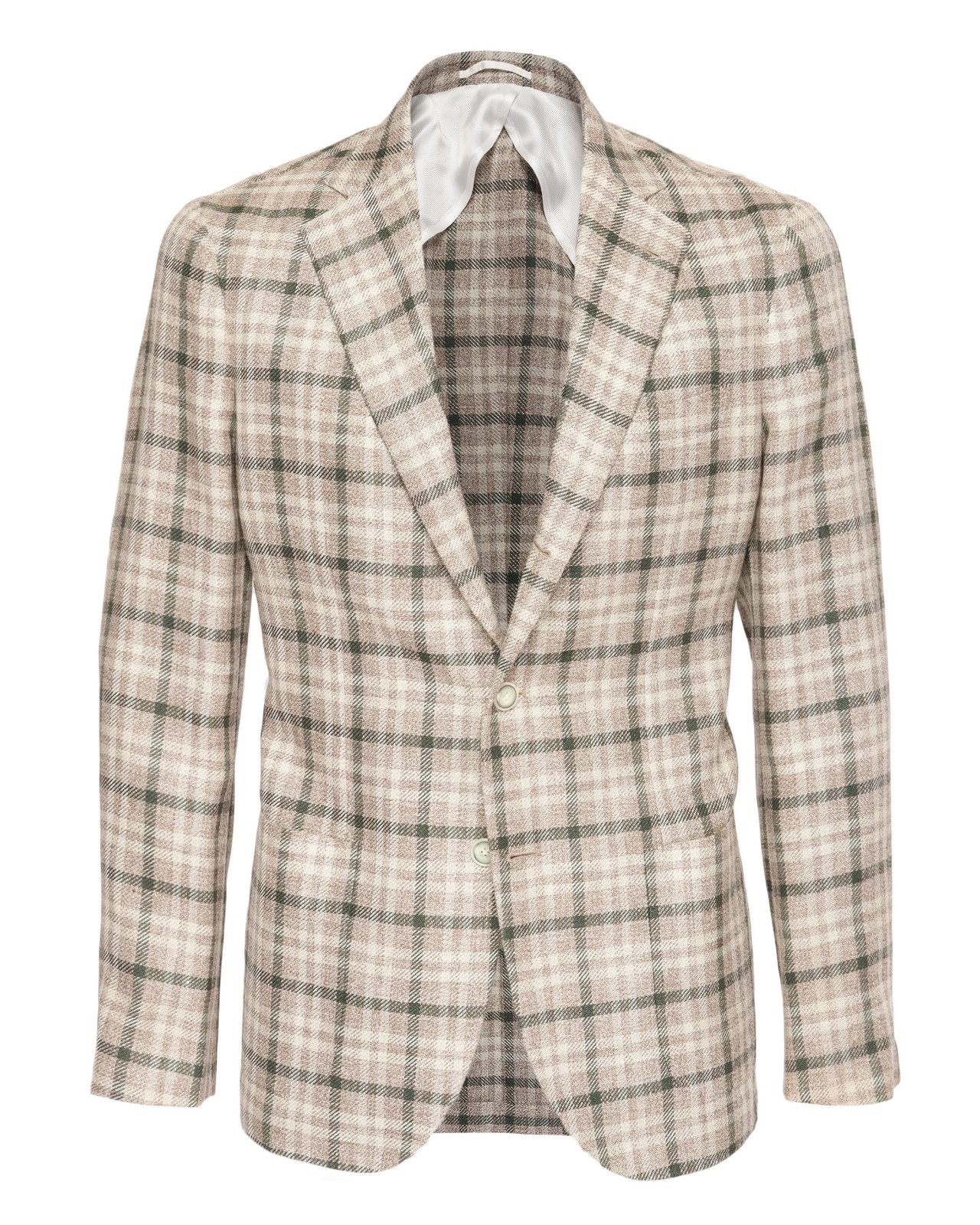 NWT EDUARDO DE SIMONE SPORT COAT jacket wool silk luxury handmade Italy 52