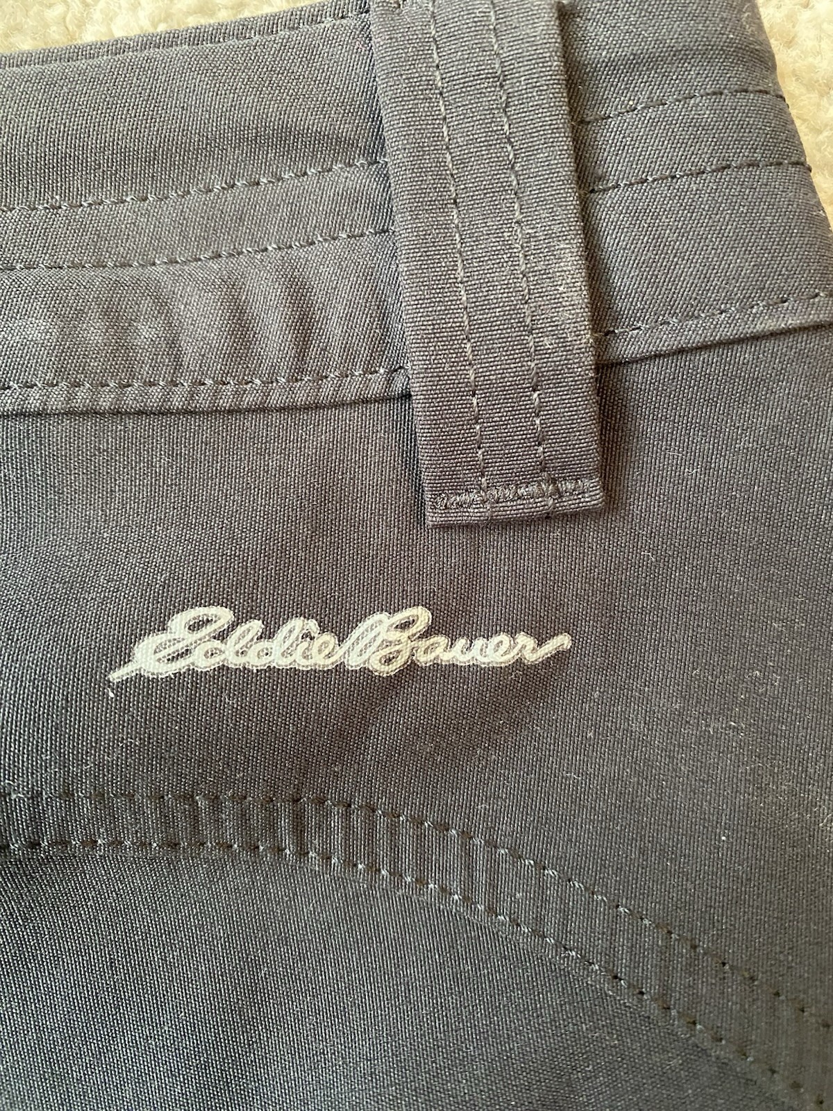 Eddie Bauer Rainier Pants Women’s Size 12 Black Capri