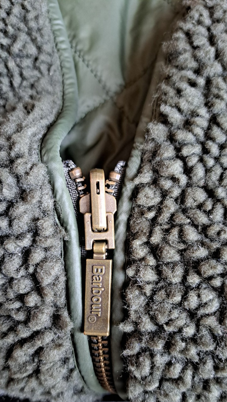 Barbour – BERBER LINER, Zip. SAGE GREEN. SMALL. BN Without Tags.