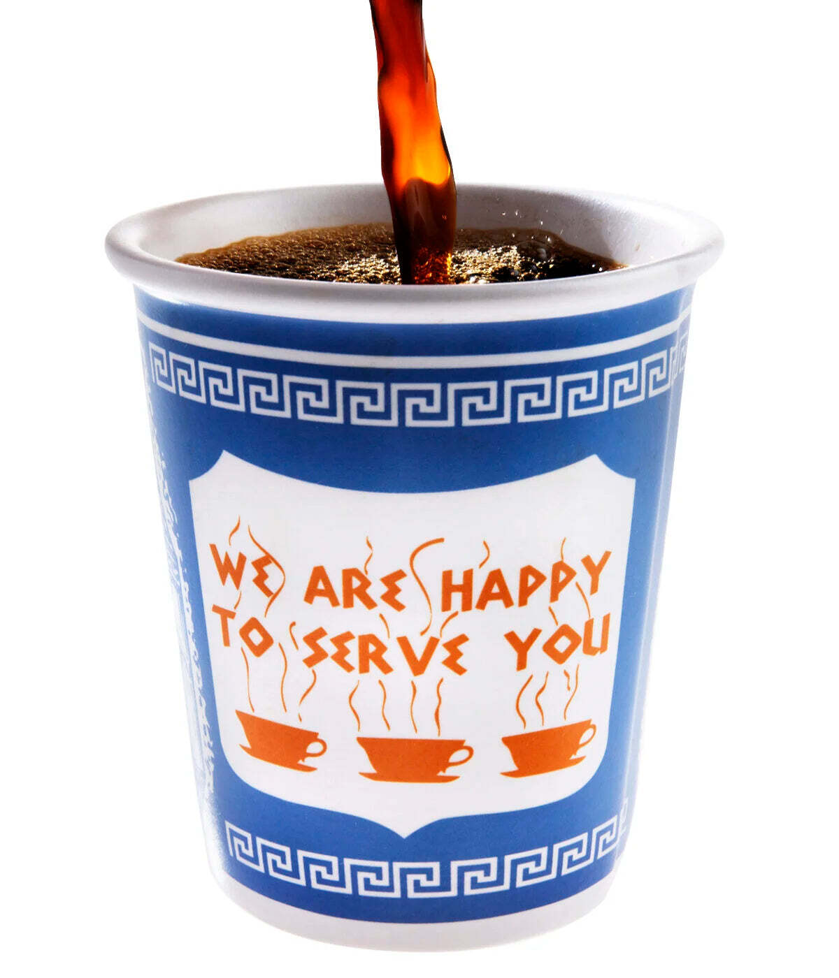 Ceramic Greek Coffee Cup