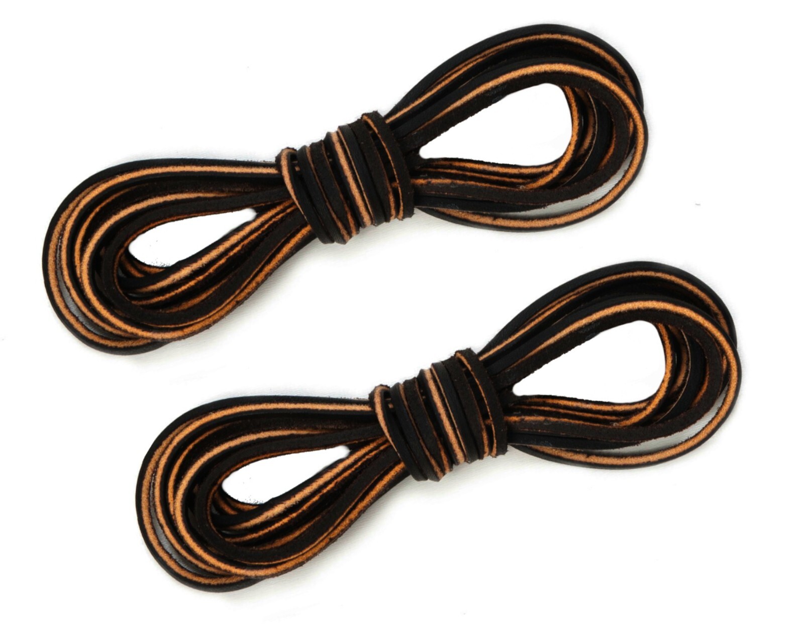 Leather Boot Laces Brown AC ~ 1 pair 72″ ~ Real TUFF Boot, Shoe Made in USA