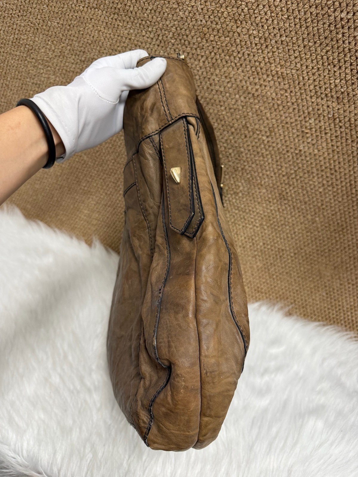 Givenchy Pre-Owned Authentic Shoulder Bag Base length 45 cm