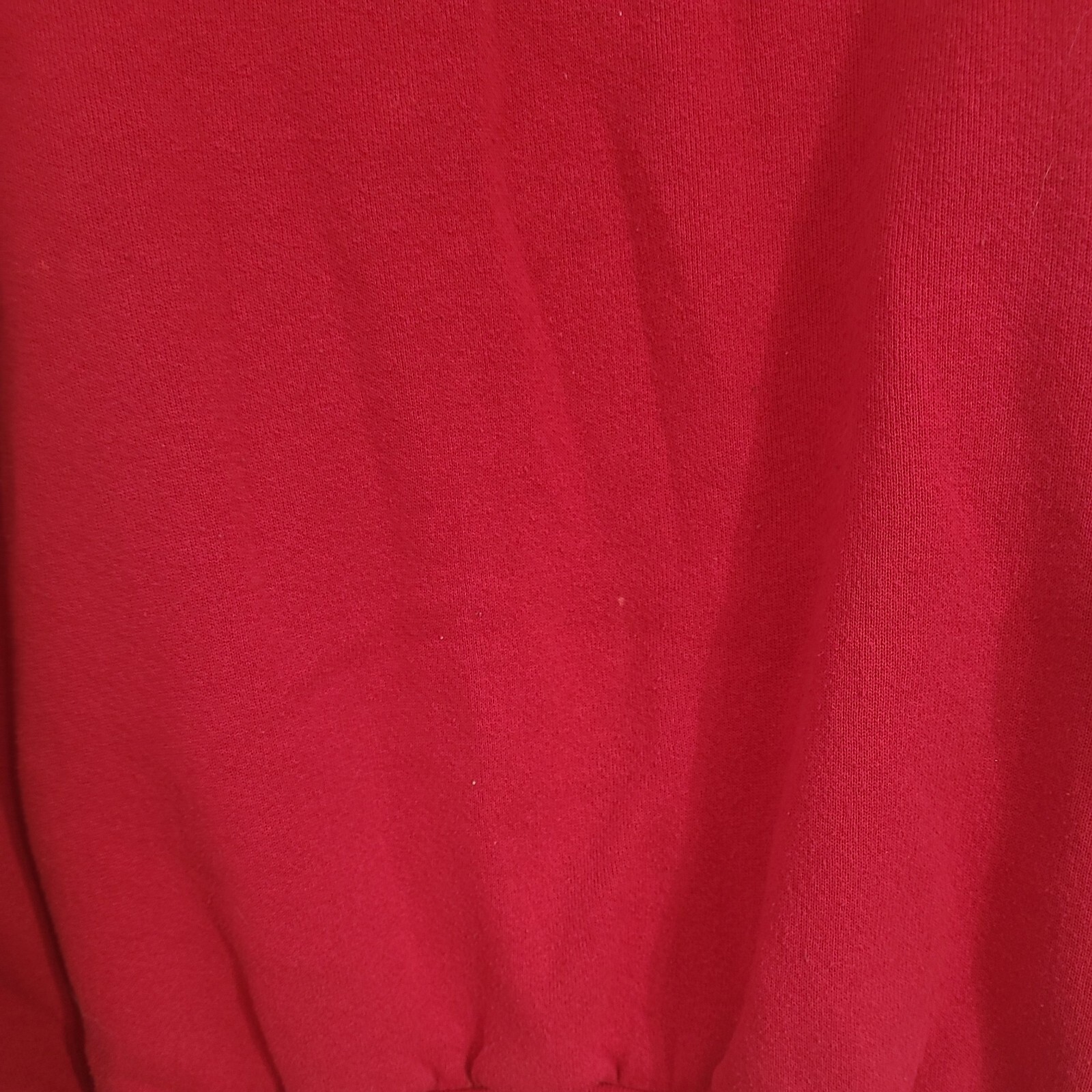 Vintage Red NutCracker Sweatshirt, 48″ Chest and 26″ Long from top to bottom.