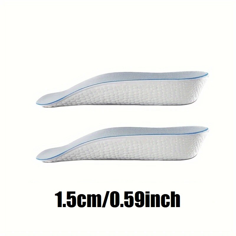 Invisible Height Increase Insoles Shoe Inserts Pad Heel Lift Taller Men Women US