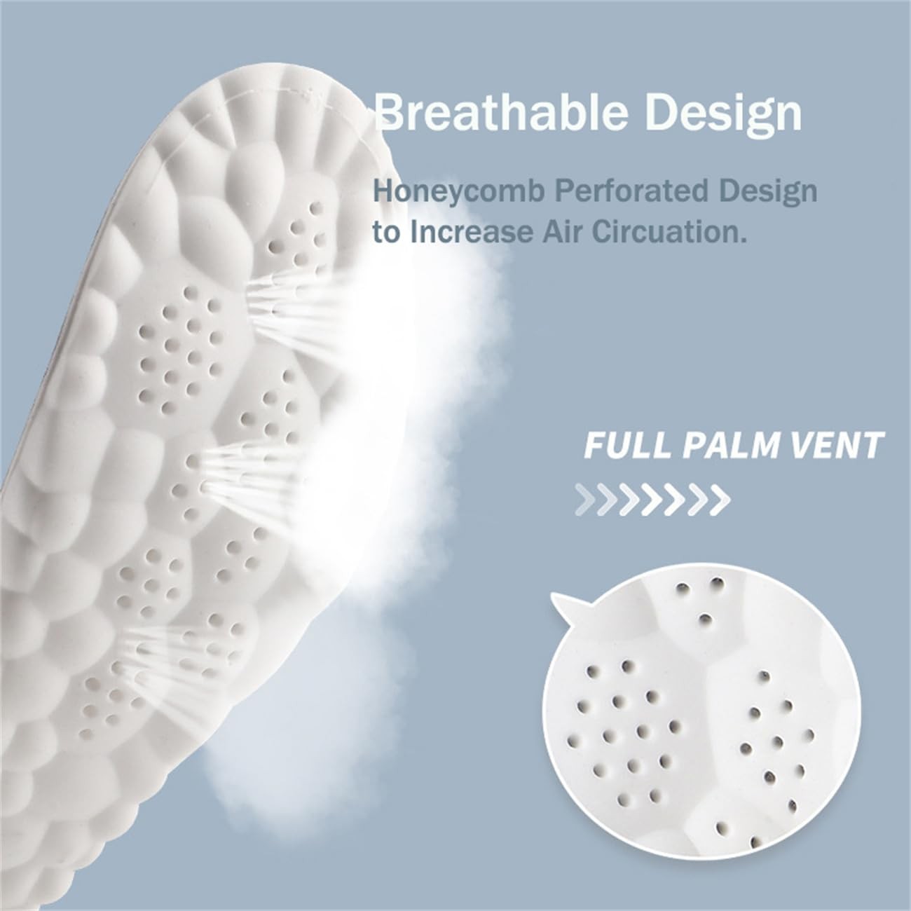 Memory Foam Cloud Insoles Shoe Inserts Shock Absorption Comfort Size Up To 10