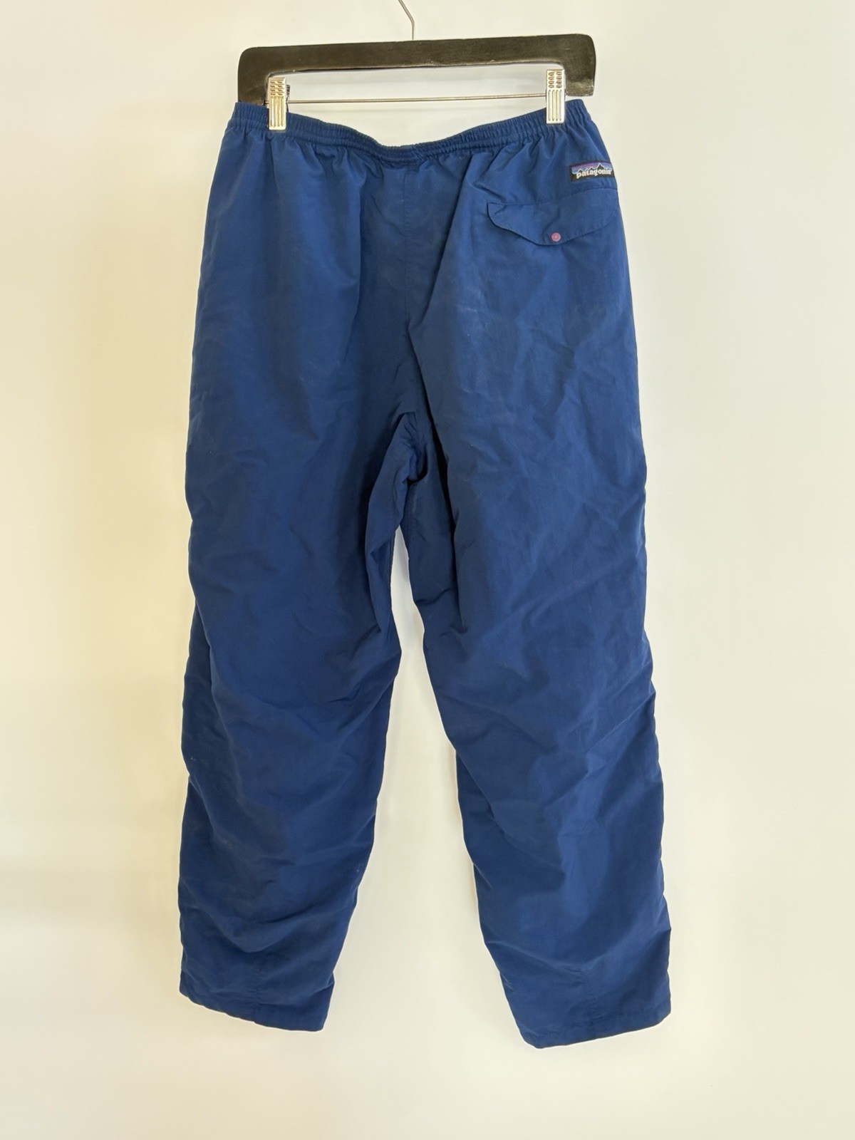 Vintage Patagonia Blue Nylon Baggy Pants Men’s Size M Outdoor Gorpcore 90s
