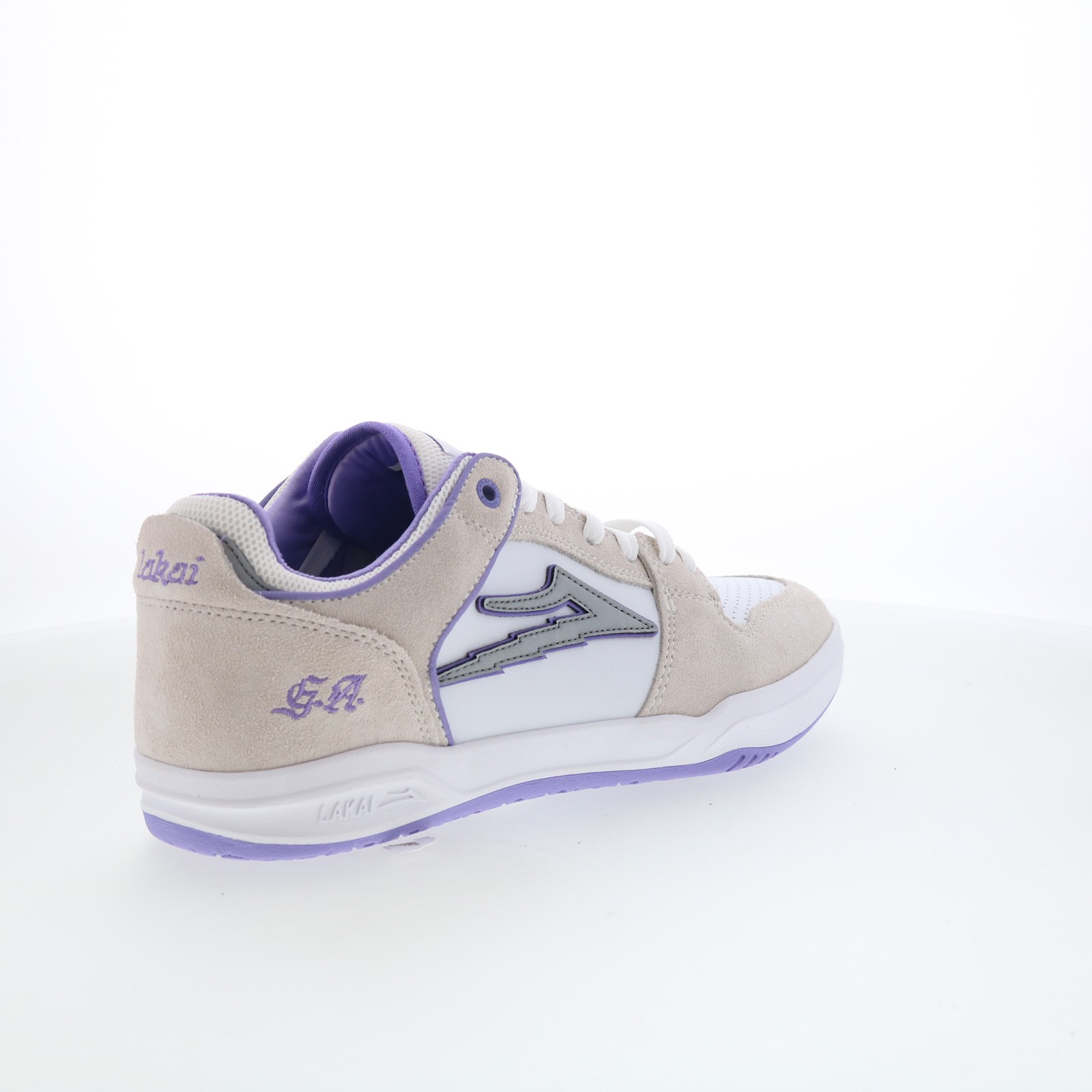Lakai Telford Low Mens Gray Suede Lace Up Skate Inspired Sneakers Shoes