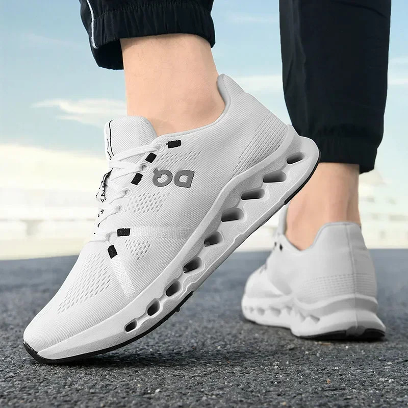 Men’s Running Shoes Cushioned Breathable Comfortable Sports Sneakers Summer