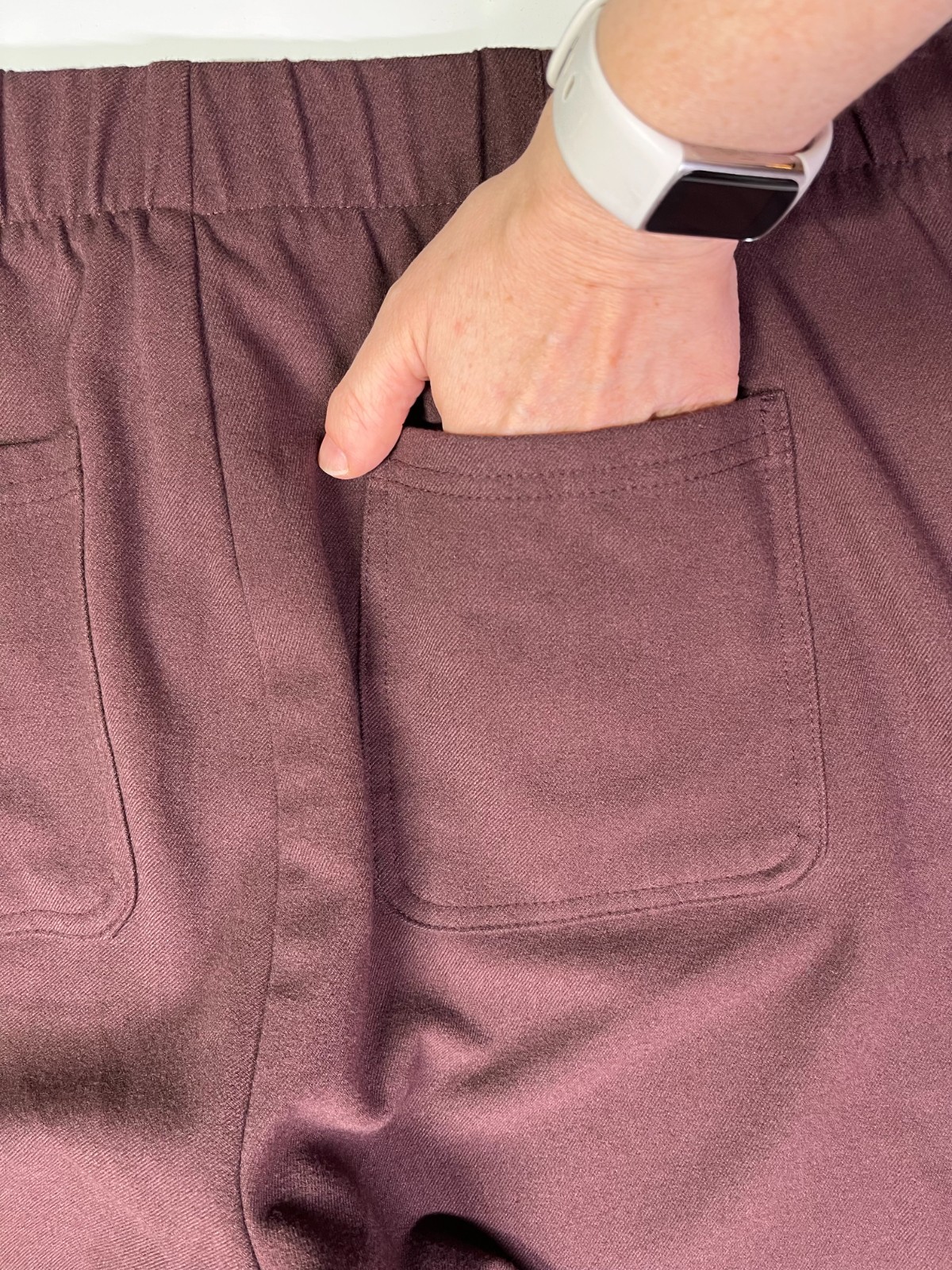 Torrid Size 18R Maroon Relaxed Straight Leg Brushed Twill High-Rise Pant