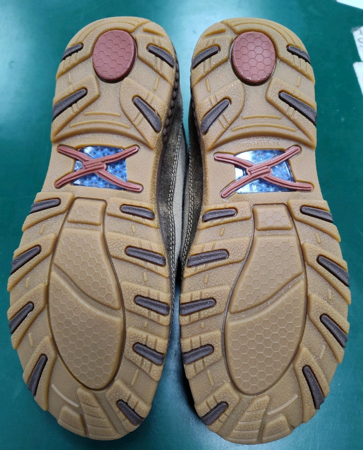 Twisted X WXC0002 TWX Khaki Brown Eco Leather Fabric Lace-Up Women’s 7.5 M