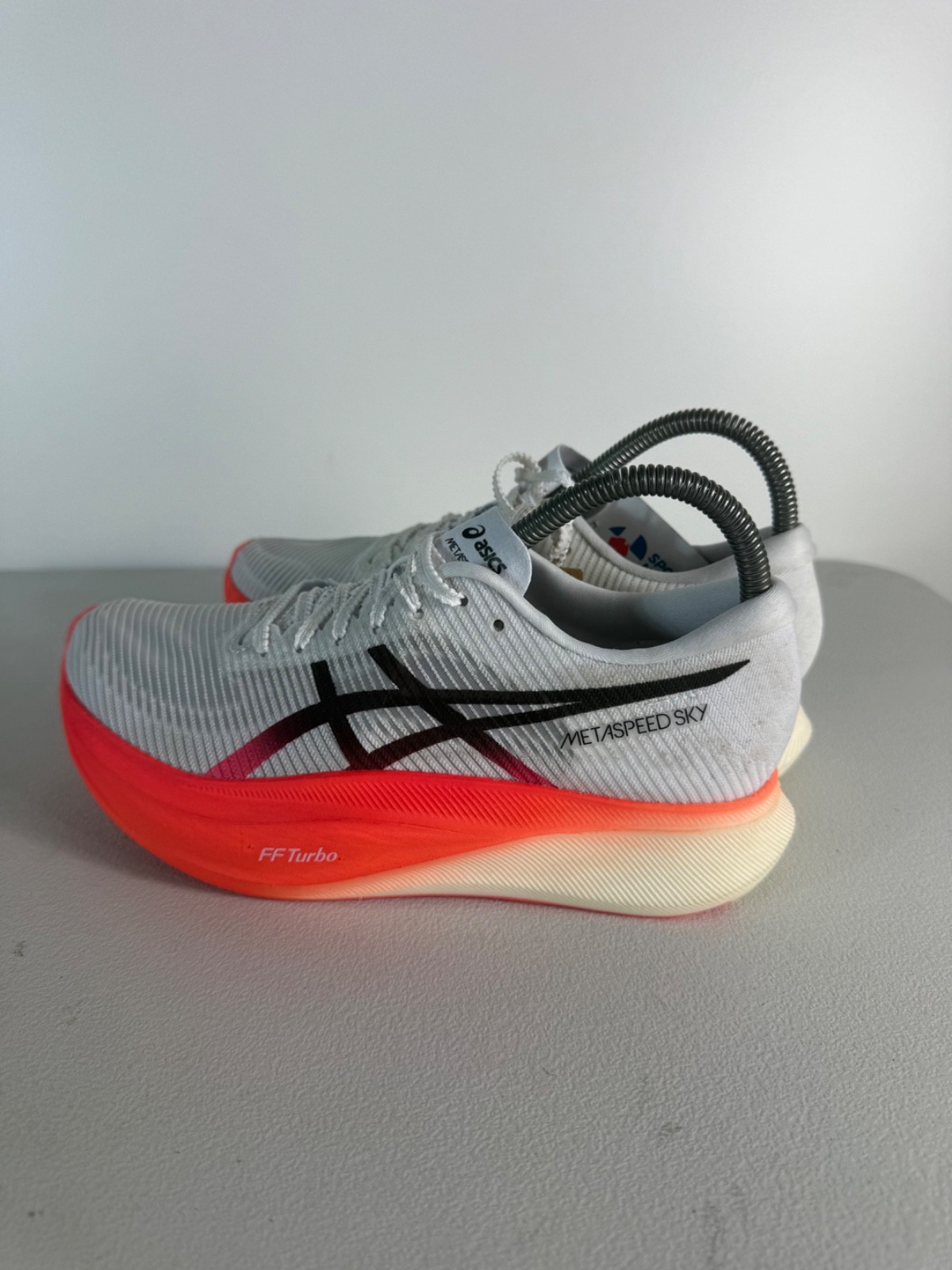 Asics Metaspeed Sky Sneakers Mens Size US 6.5 UK 5.5 EU 39.5 White Red NWT