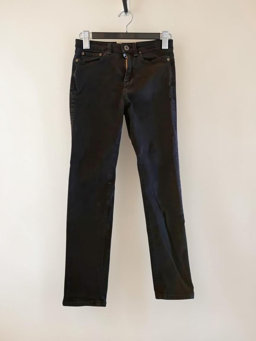rag & bone “Modele” High Rise Ankle Skinny Jeans Black Size 26 Classic Stretch