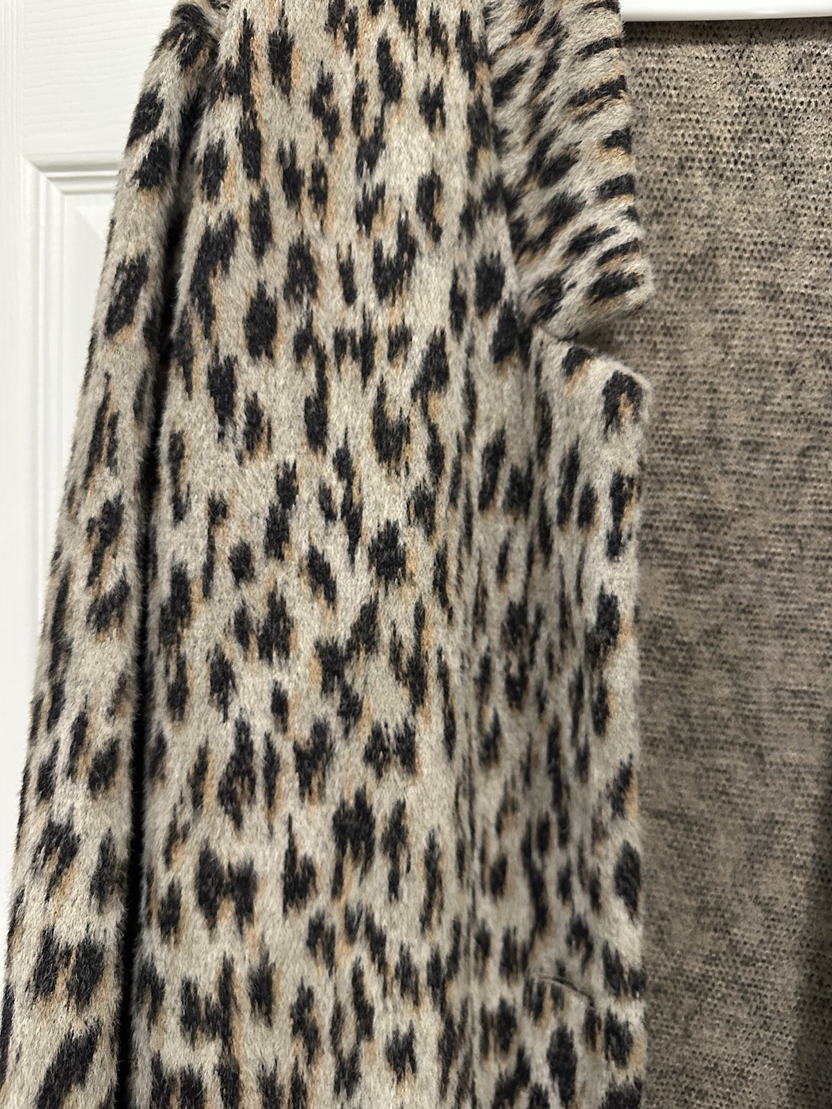 Maurice’s Leopard Print Coatigan Jacket Sz XL
